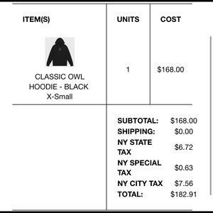 OVO CLASSIC OWL HOODIE